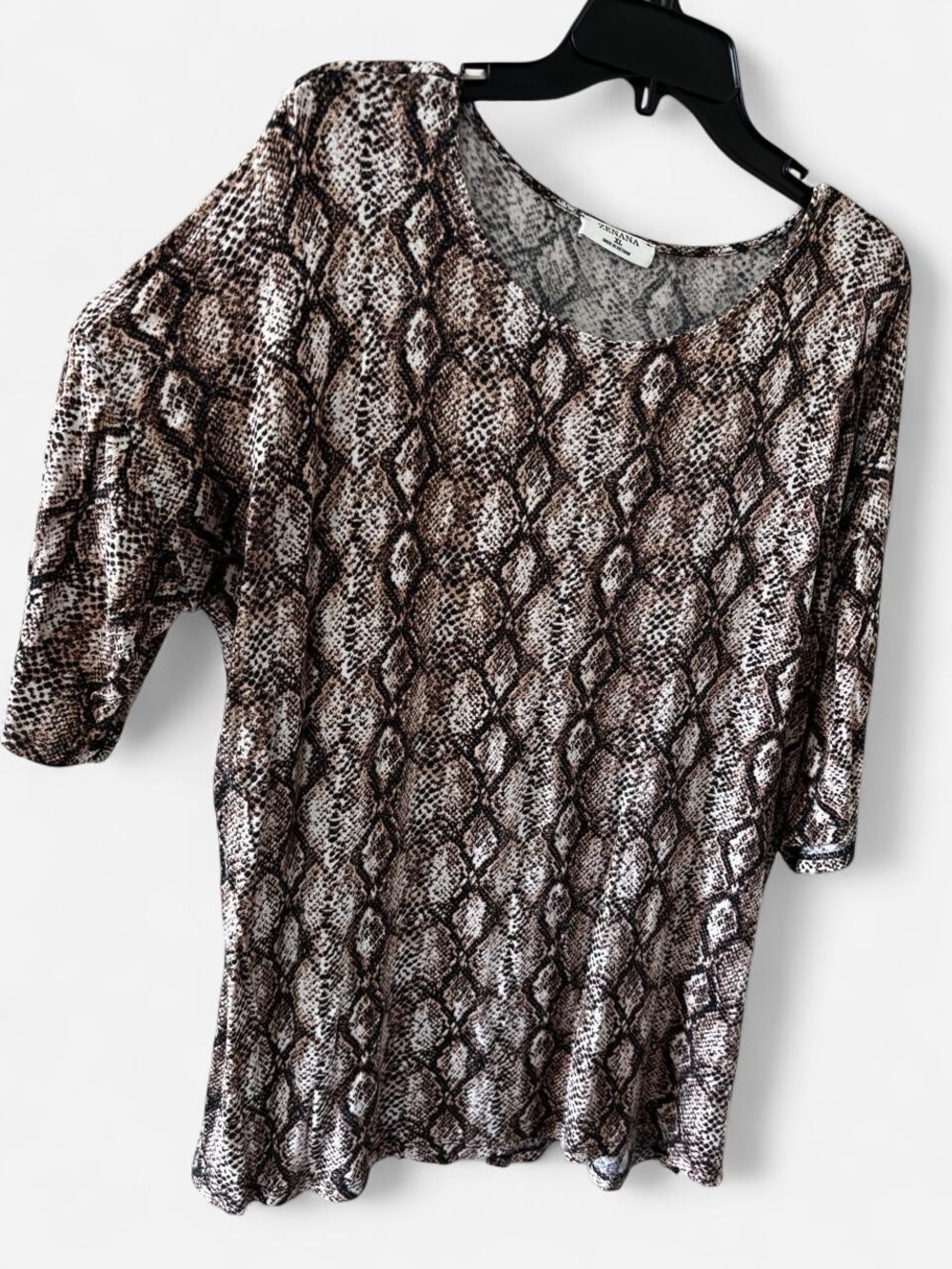 Zenana Women's Snake Print Top